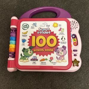 Leap Frog Scout & Violet 100 Words Book (Pink & Purple)